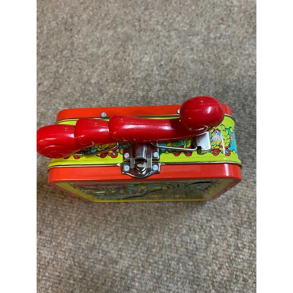 Dr.Seuss “How the Grinch Stole Christmas" Mini Tin Lunch Box 2000 Vintage - Picture 3 of 4